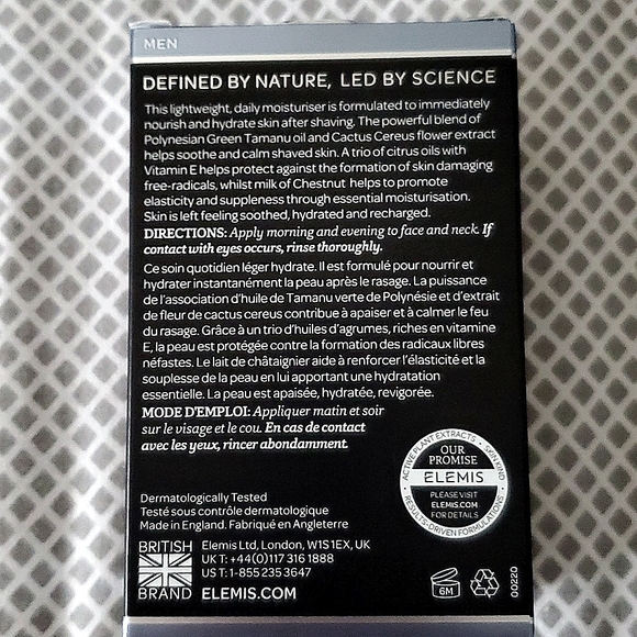 🎉🎉HOST PICK🎉🎉 Elemis MEN Daily Moisture Boost - Picture 3 of 3